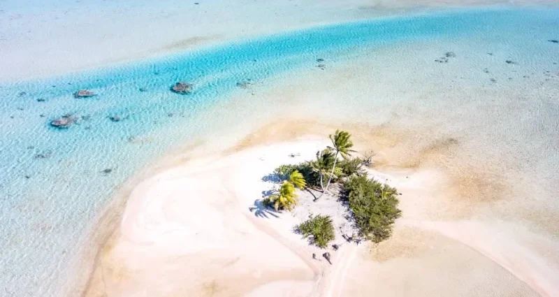 Tuamotu: un banco di sabbia in mezzo alla laguna